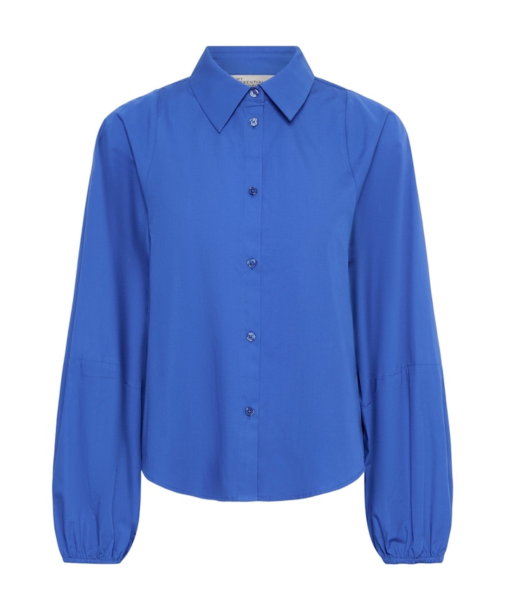 Dames blouse blauw