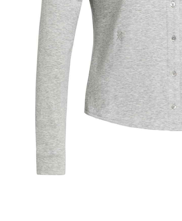Dames blouse grijs