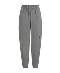 Stripe broek grijs