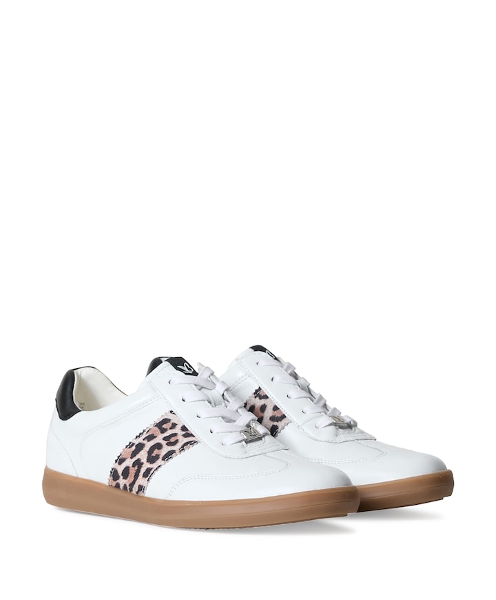 Women Lace-up dames sneakers wit