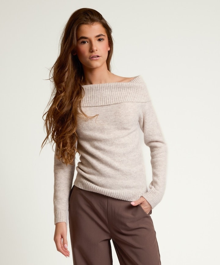 Meisjes longsleeve grijs