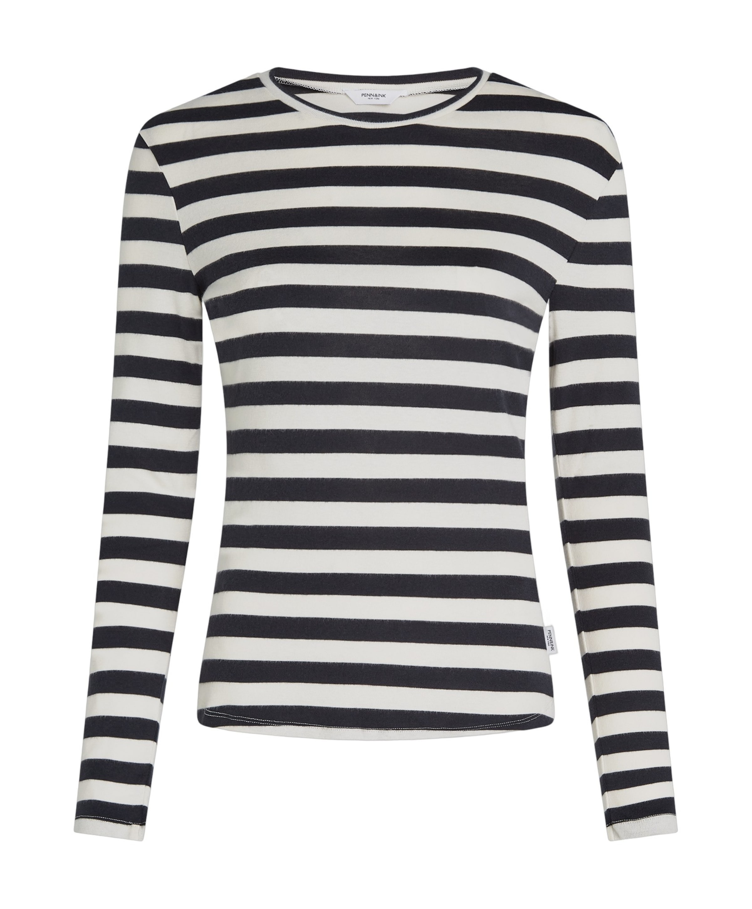 Dames longsleeve blauw