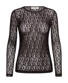 Dames top bruin