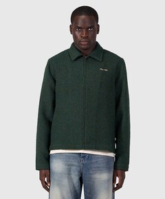 Heren overshirt groen