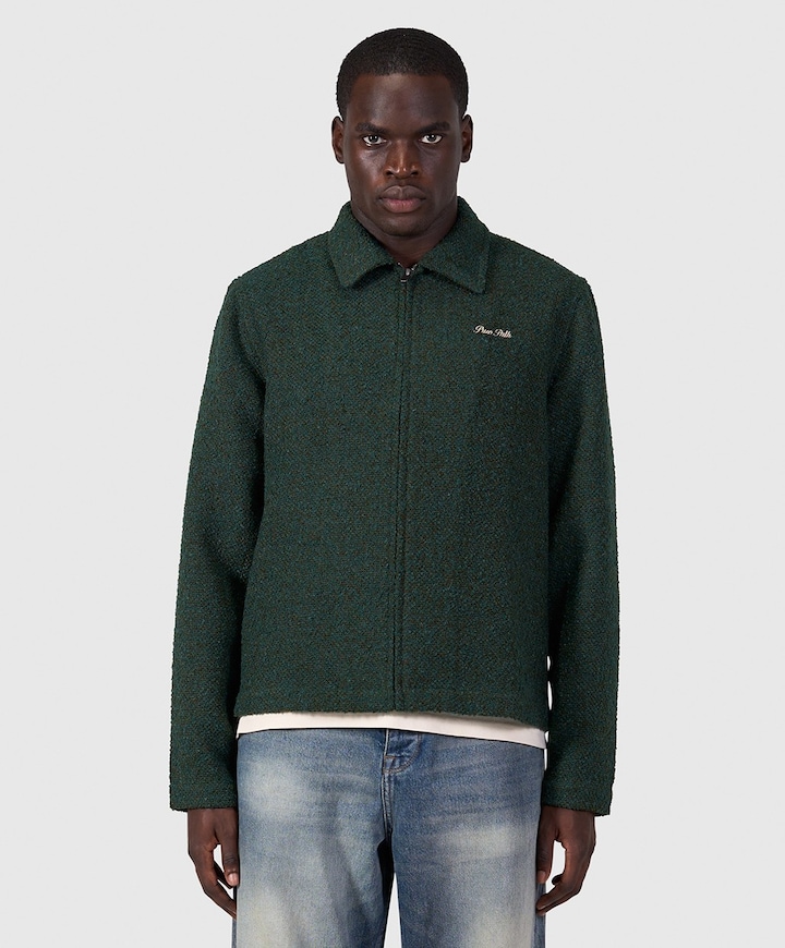 Heren overshirt groen
