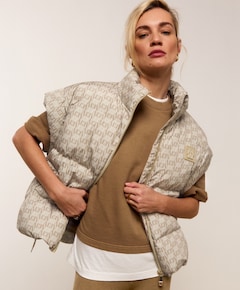 Dames bodywarmer beige