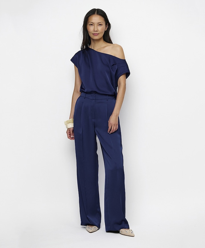 Dames top blauw