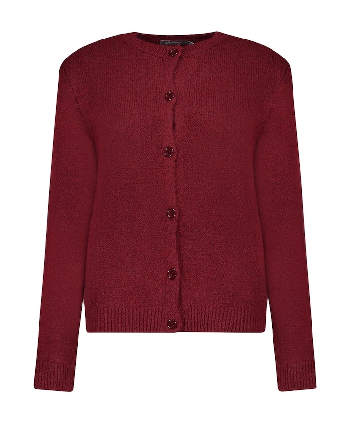 Dames vest bordeaux