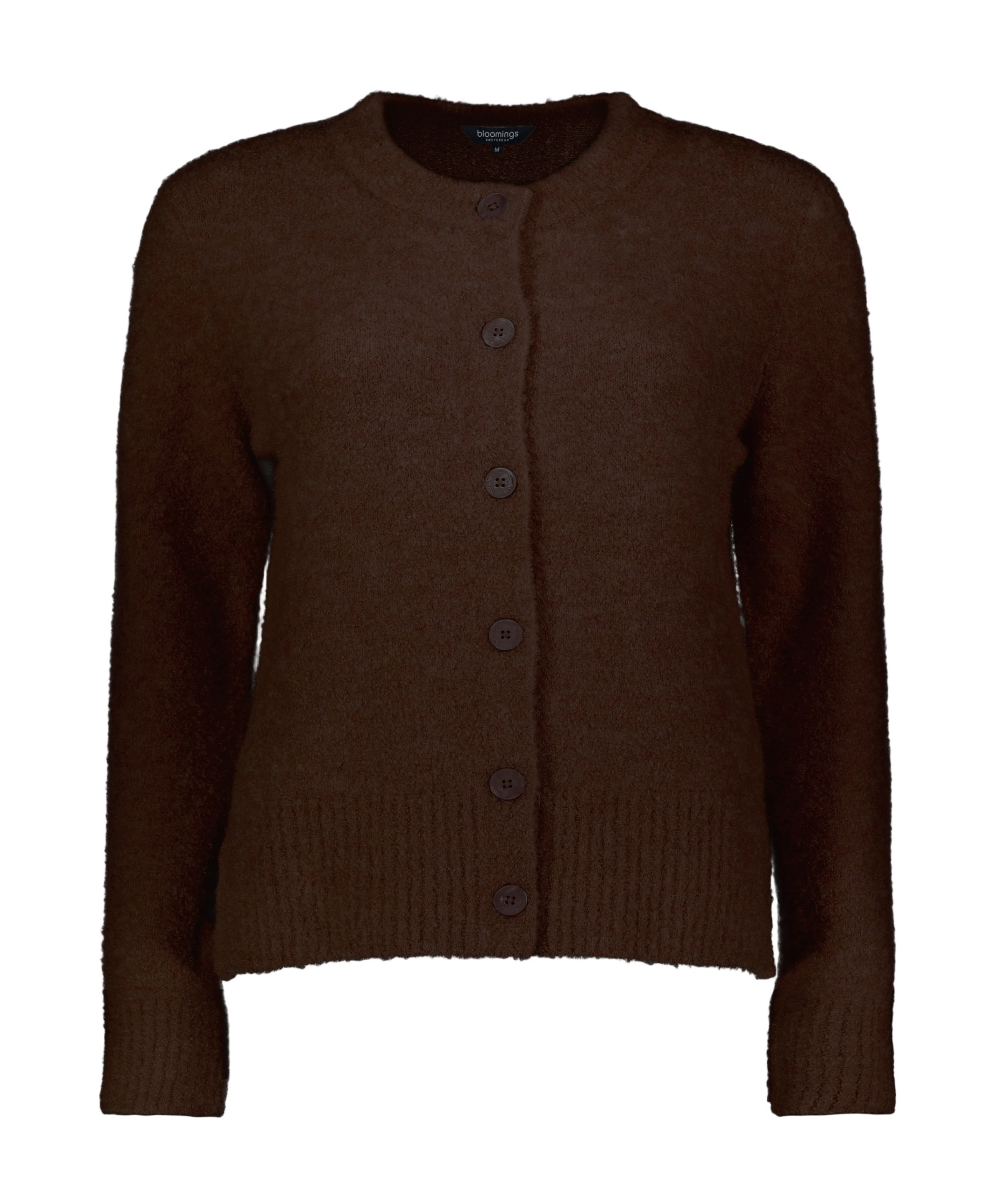 Dames vest bruin