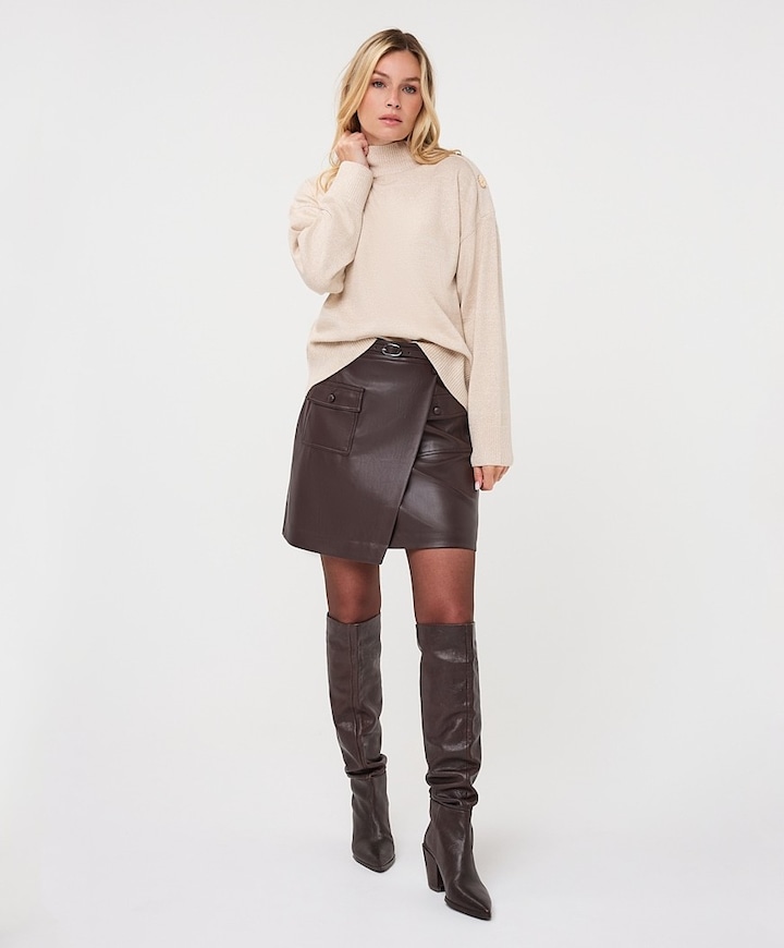 Dames trui beige