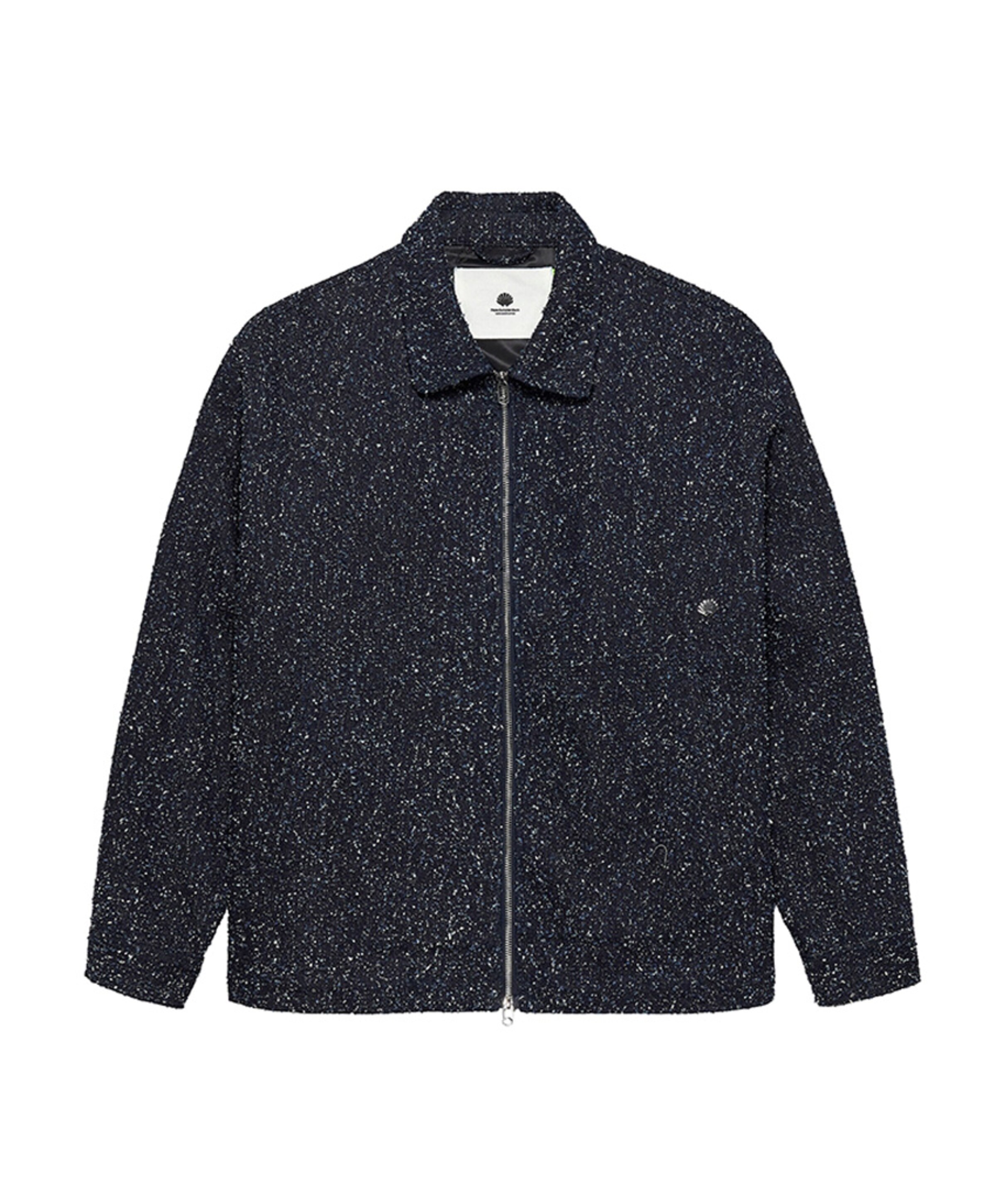Heren overshirt blauw