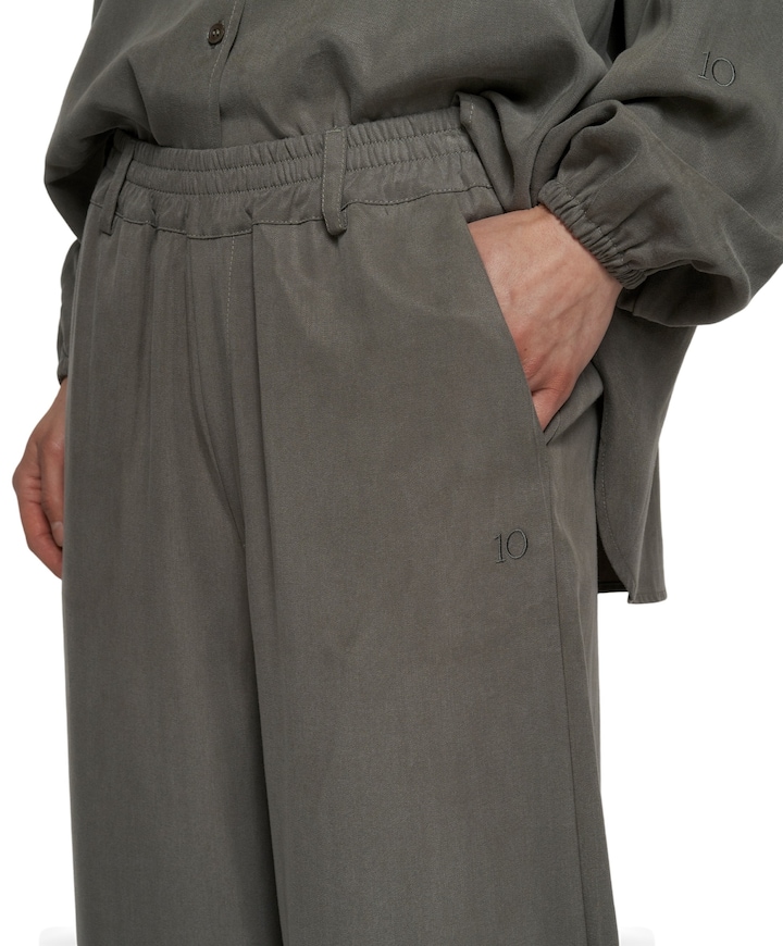 banana dames broek groen