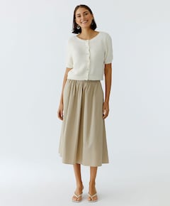 Dames rok beige