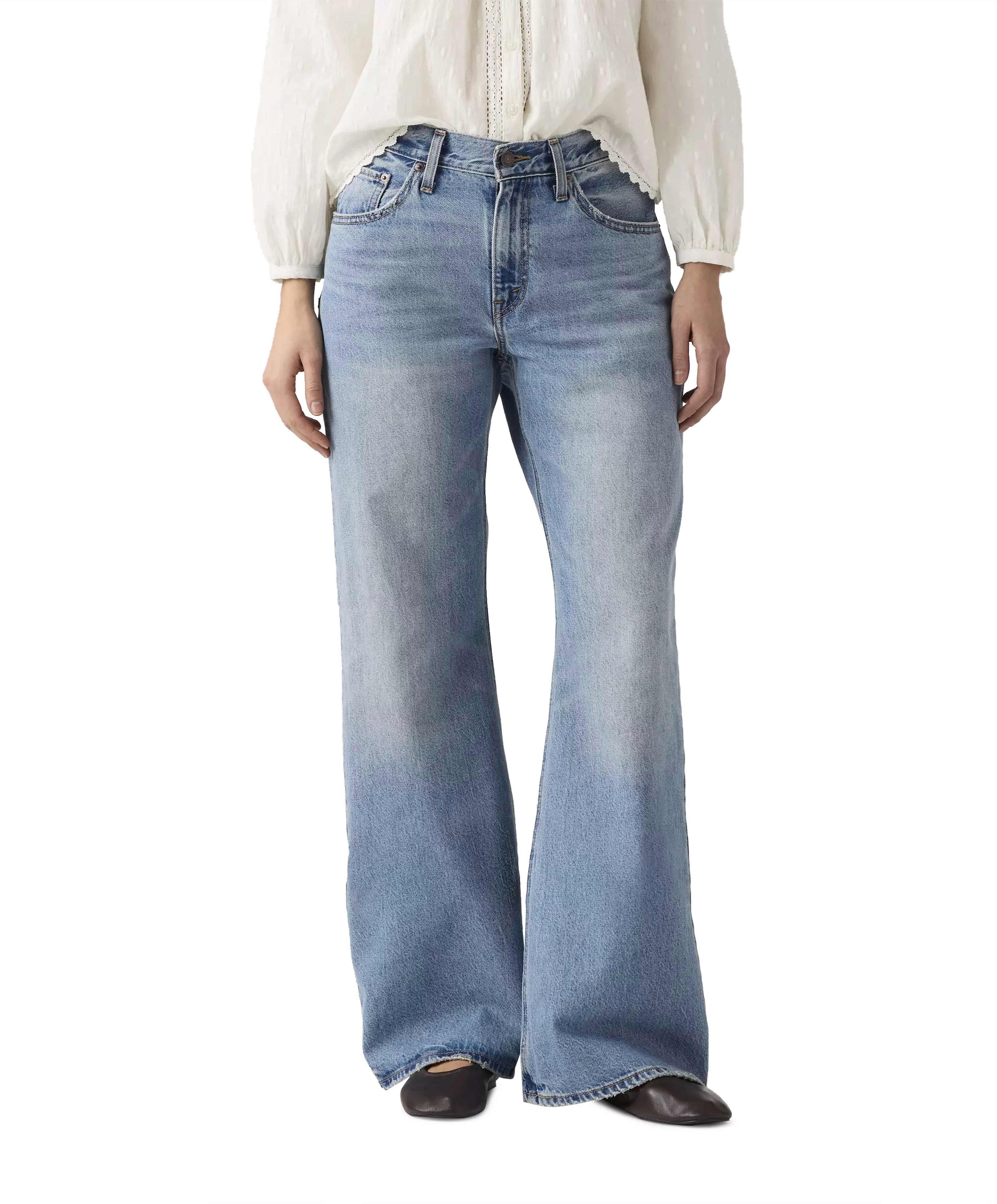 LOOSE BOOT EASY DAYS dames jeans blauw