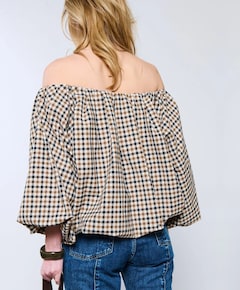 Dames top beige