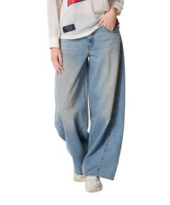 Super baggy barrel off roading BRL dames jeans blauw