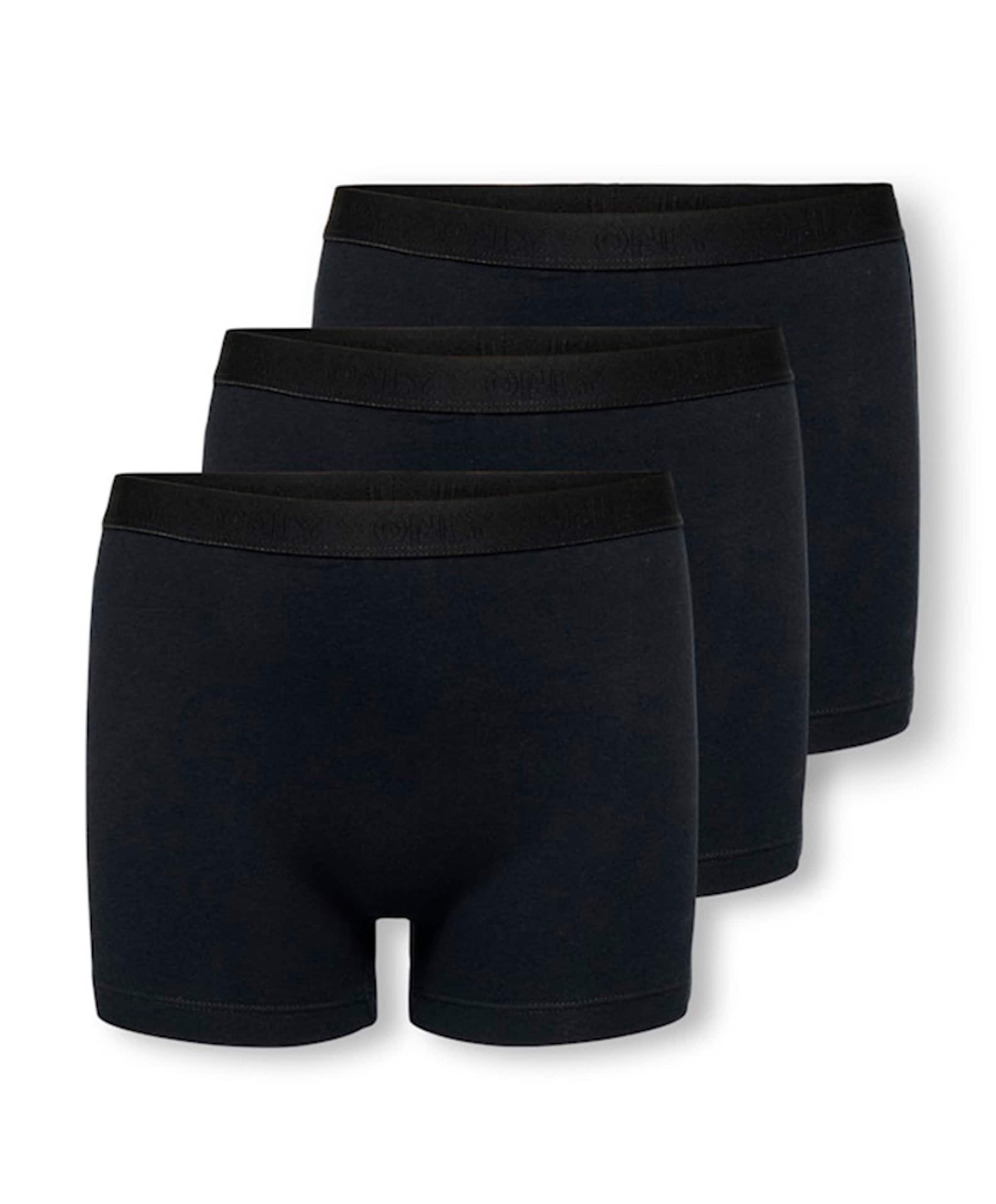 Meisjes boxershort zwart