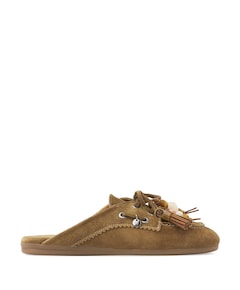 June Rhea dames clogs groen