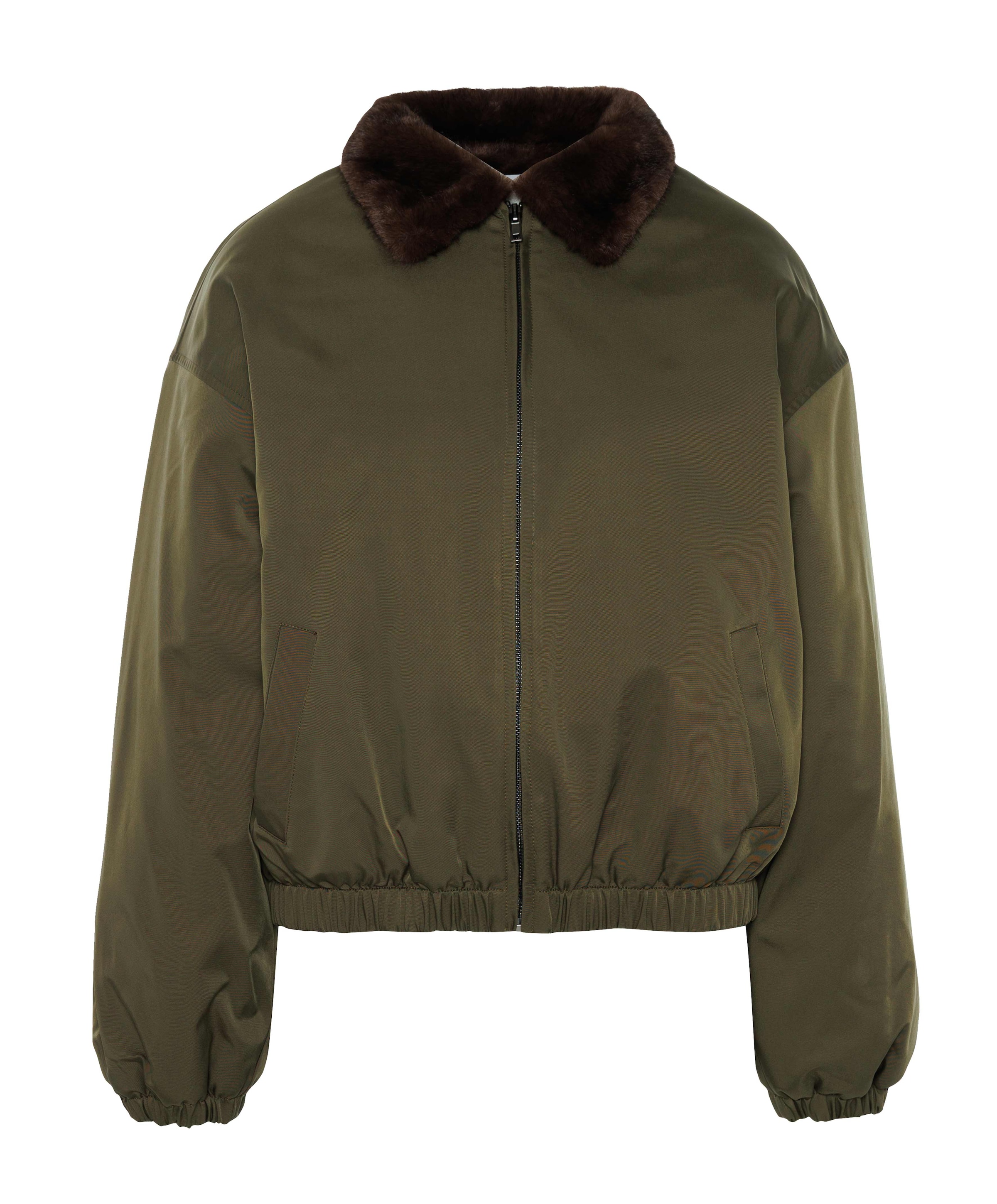 Dames jas groen