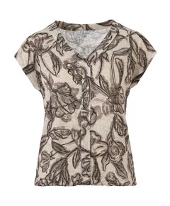 Dames t-shirt beige