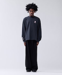 Heren longsleeve grijs