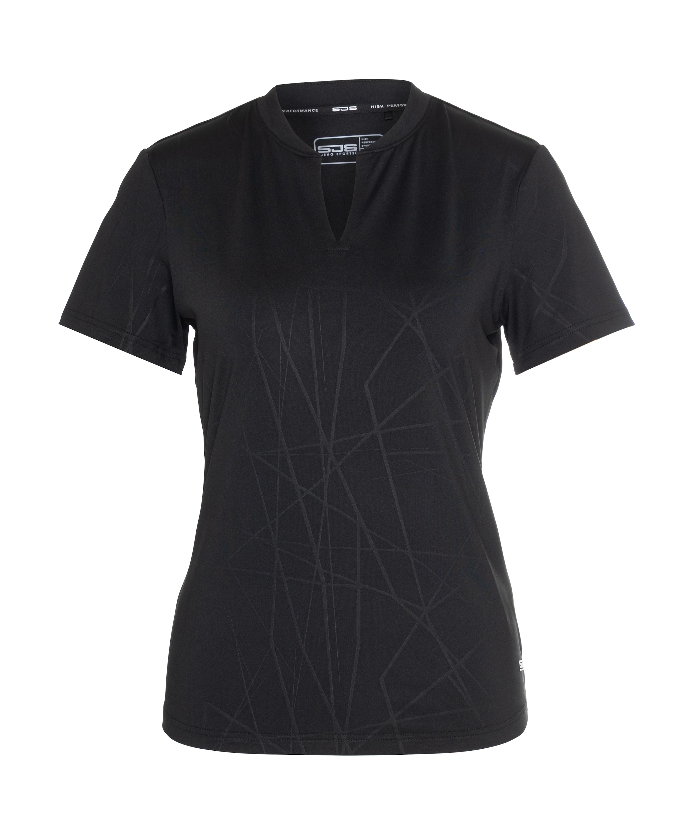 Dames T-shirt zwart