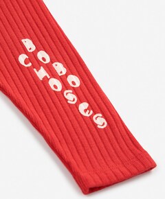 Leggings meisjes broek rood