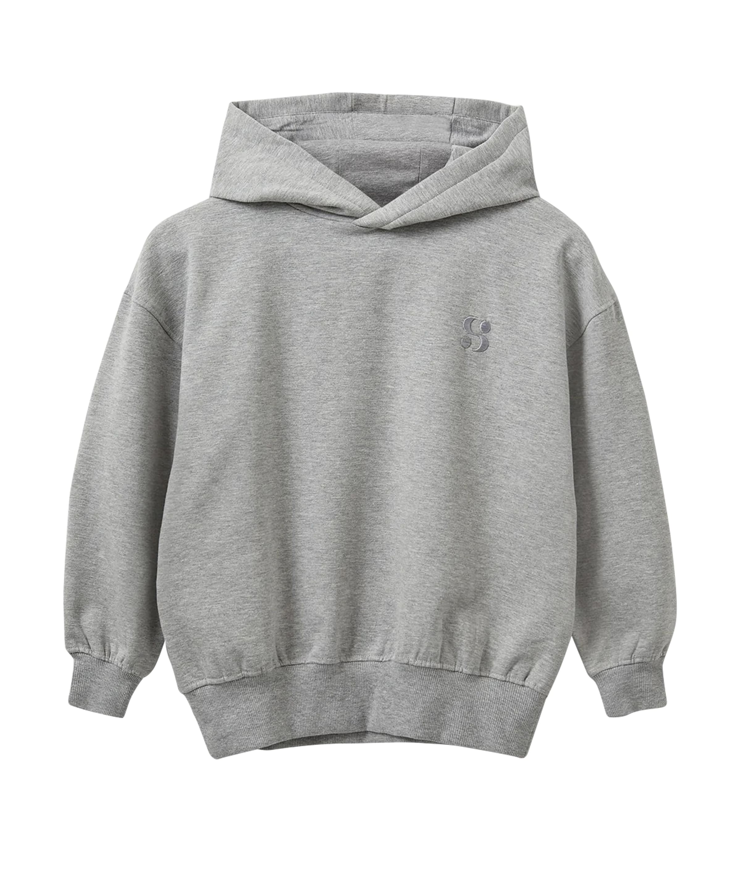 Meisjes hoodie grijs