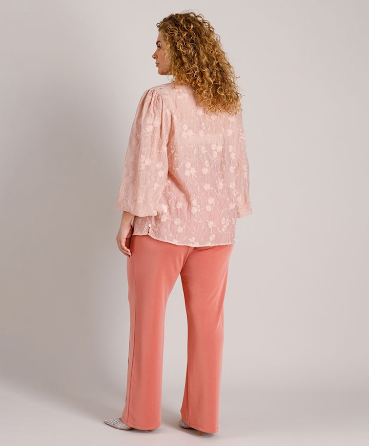 Dames blouse roze