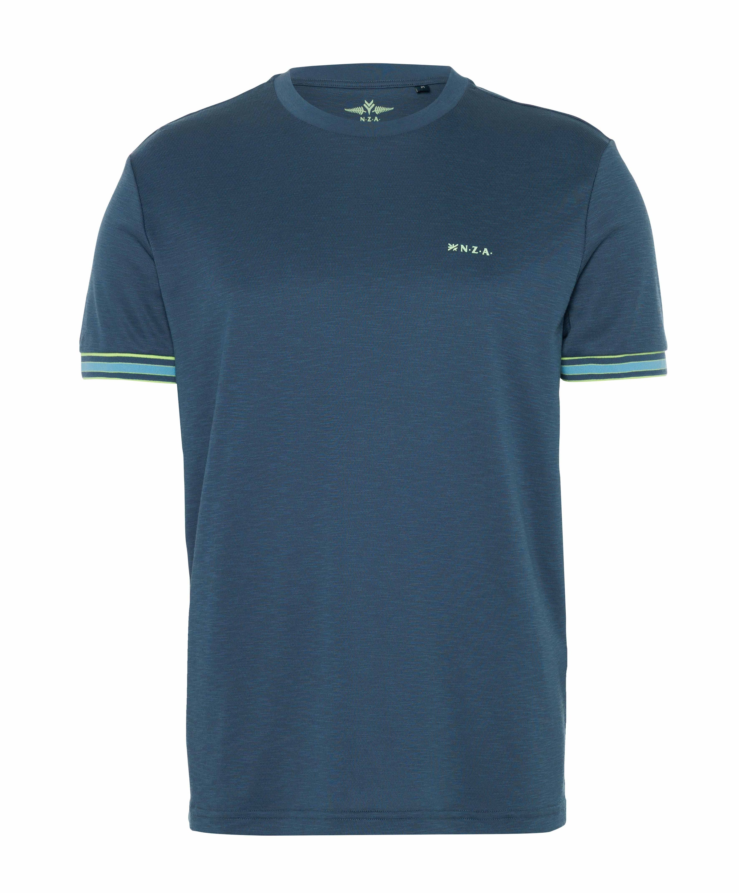 Heren T-shirt blauw