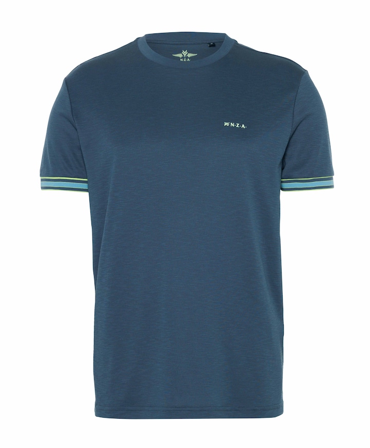 Heren T-shirt blauw