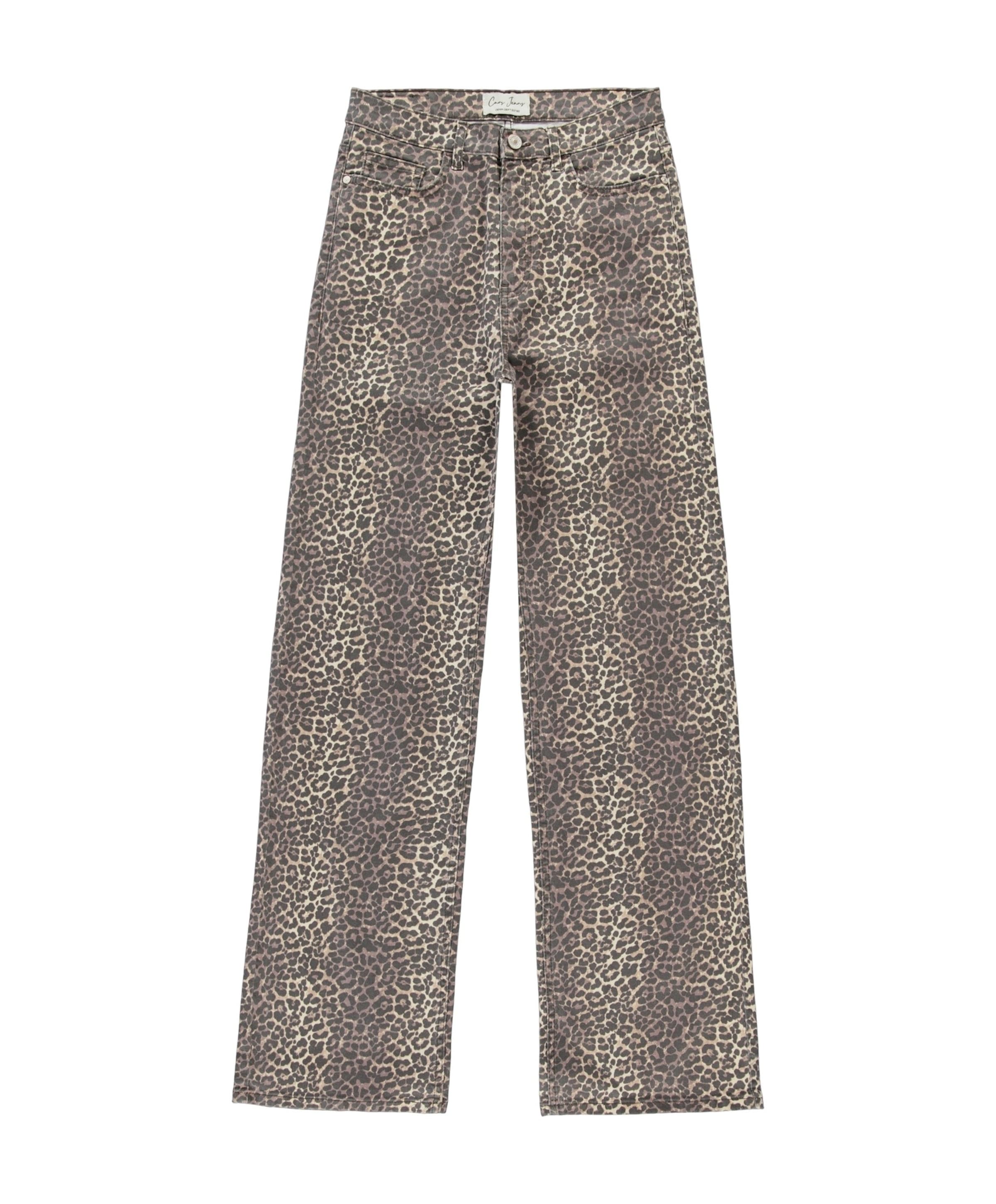 YARA Stretch Leopard broek bruin