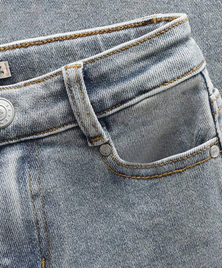 Denim Relaxed Fit jongens jeans blauw