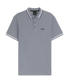 Heren polo grijs