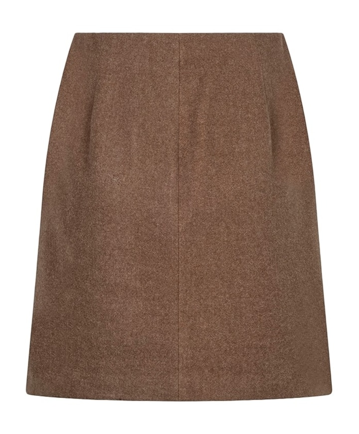 Dames rok bruin