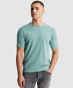 Heren T-shirt blauw