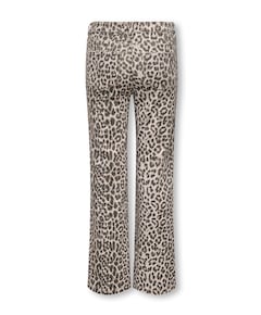 KOGANLIE-MADISON HW WIDE ANIMAL VD meisjes jeans beige