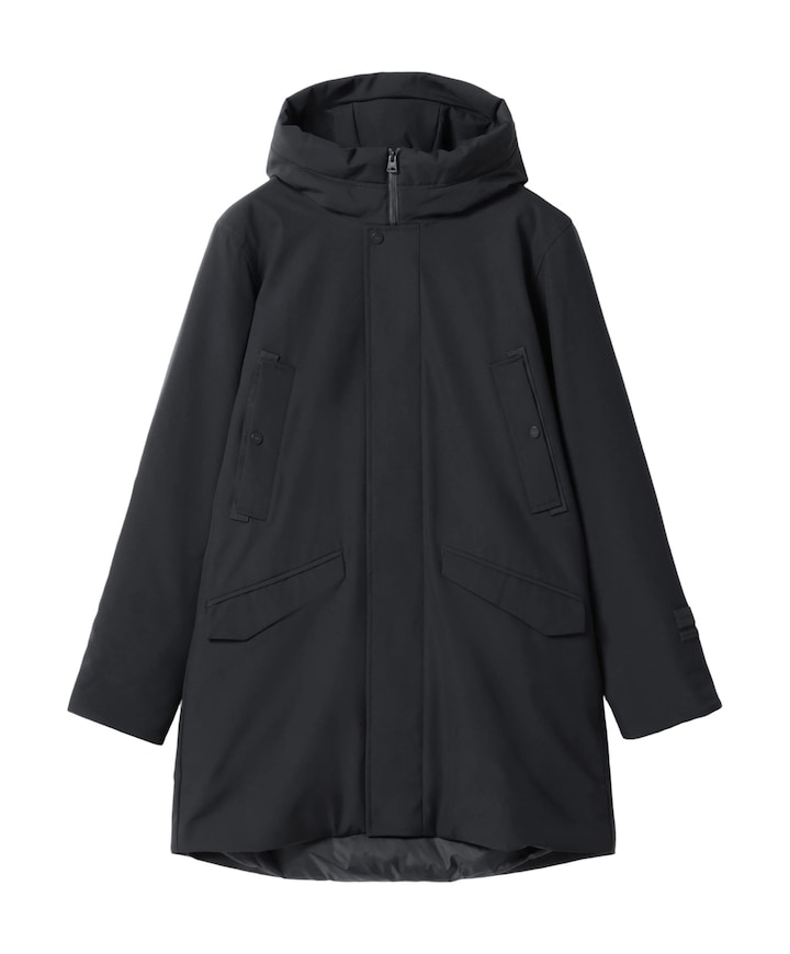 Heren jas blauw