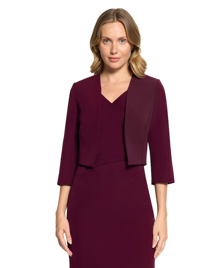 Dames blazer bordeaux