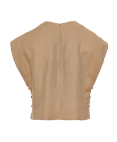 Dames top beige