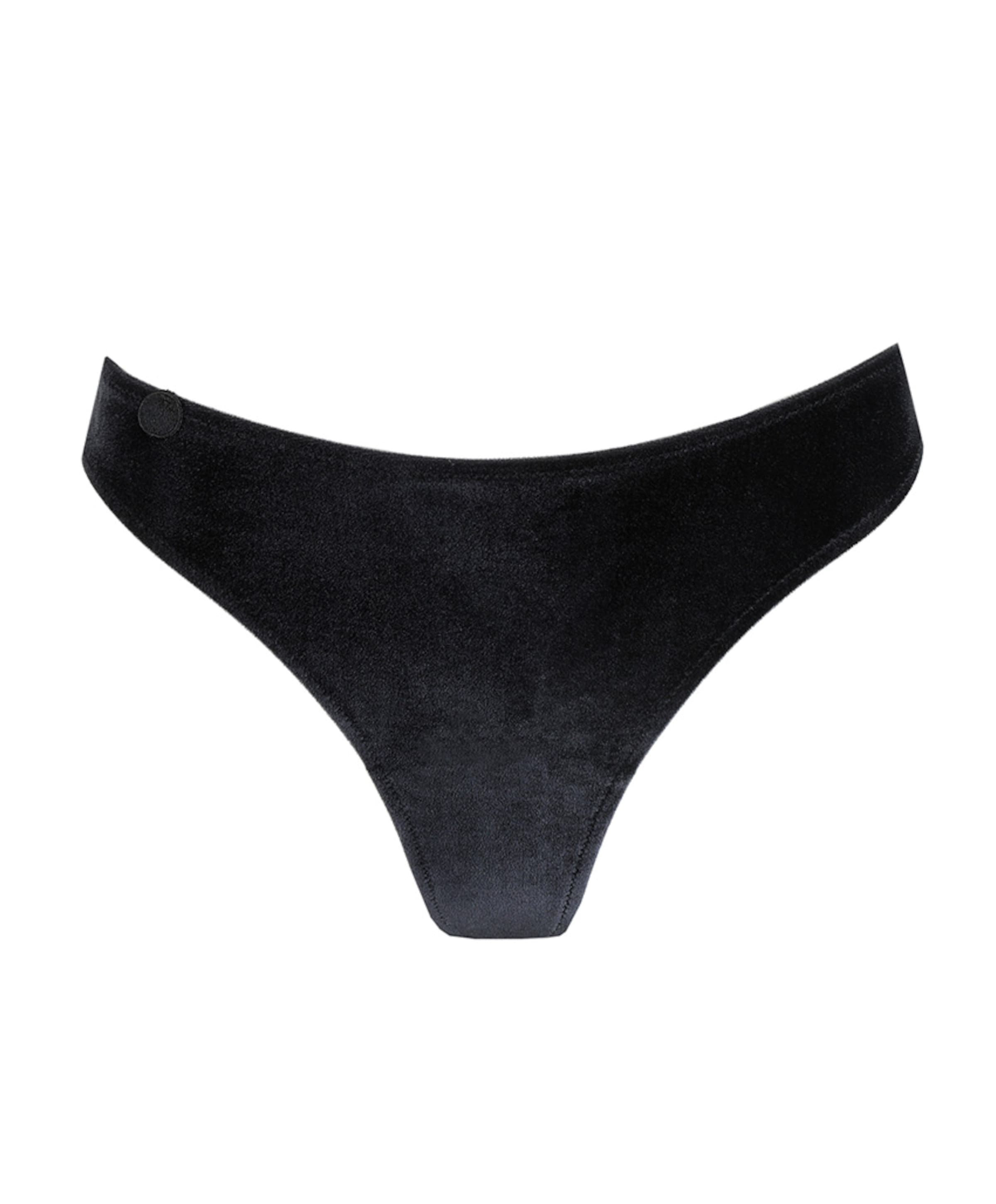 Dames string zwart