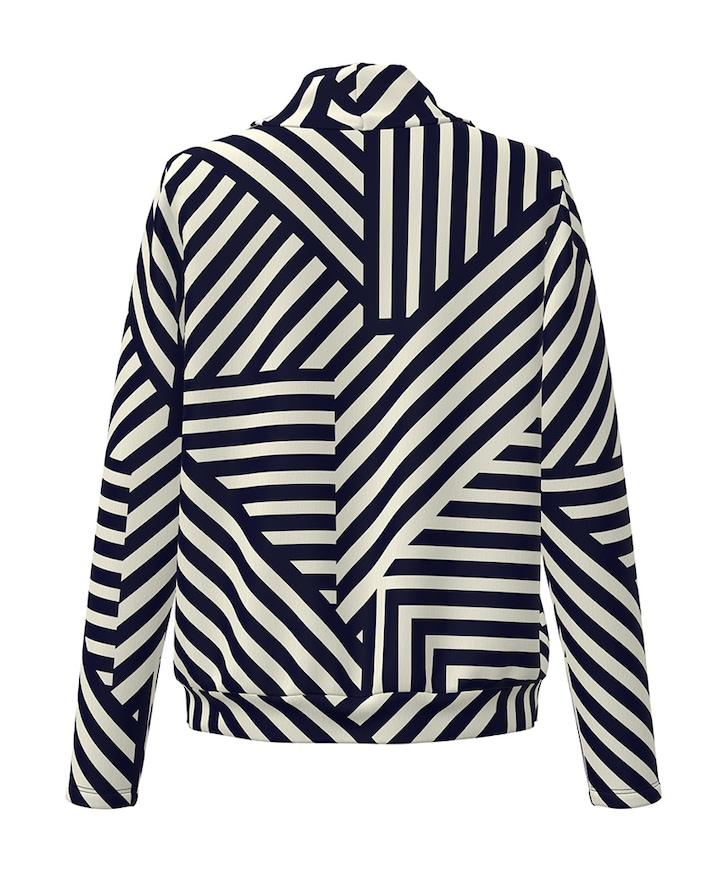 Dames longsleeve blauw