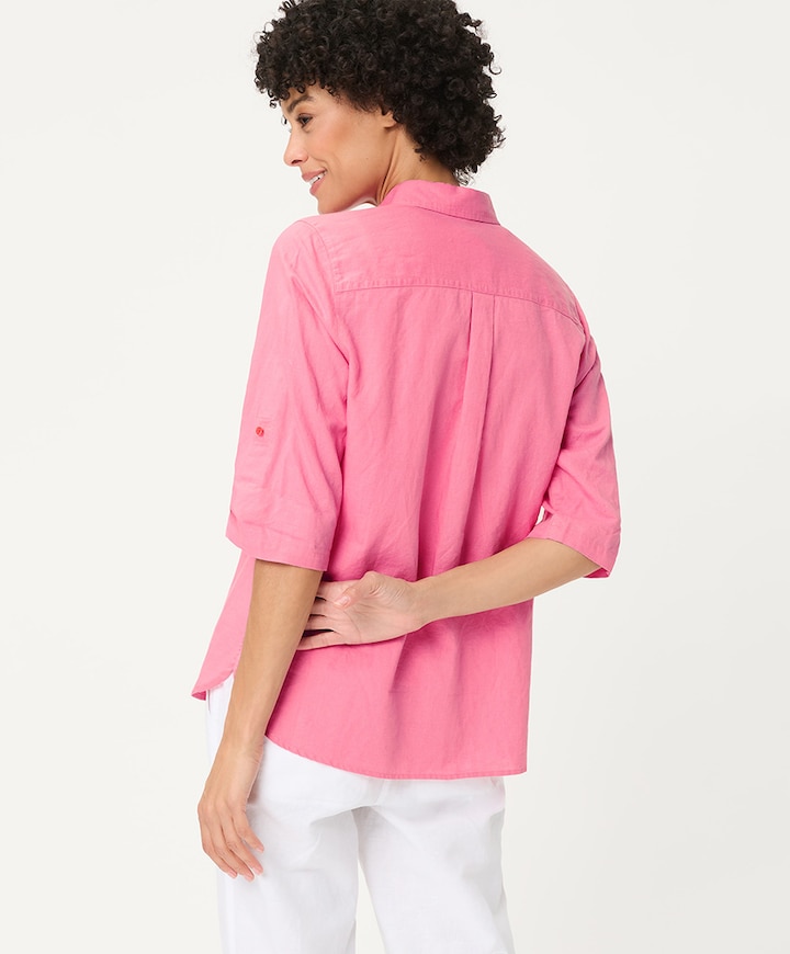 Dames blouse roze