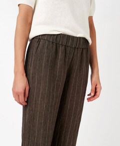 Pia Wide Chic dames broek bruin