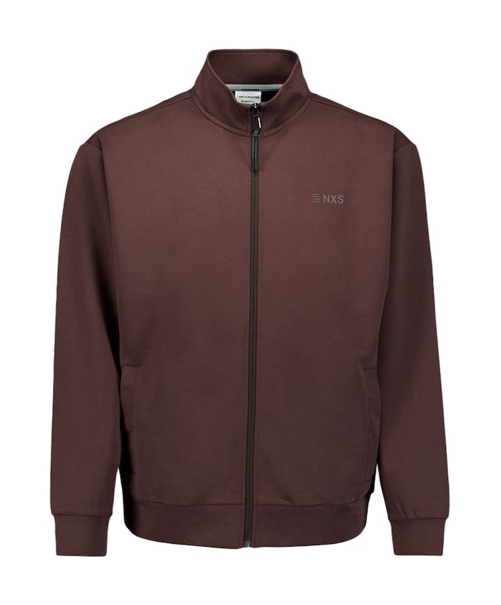 Heren vest bruin