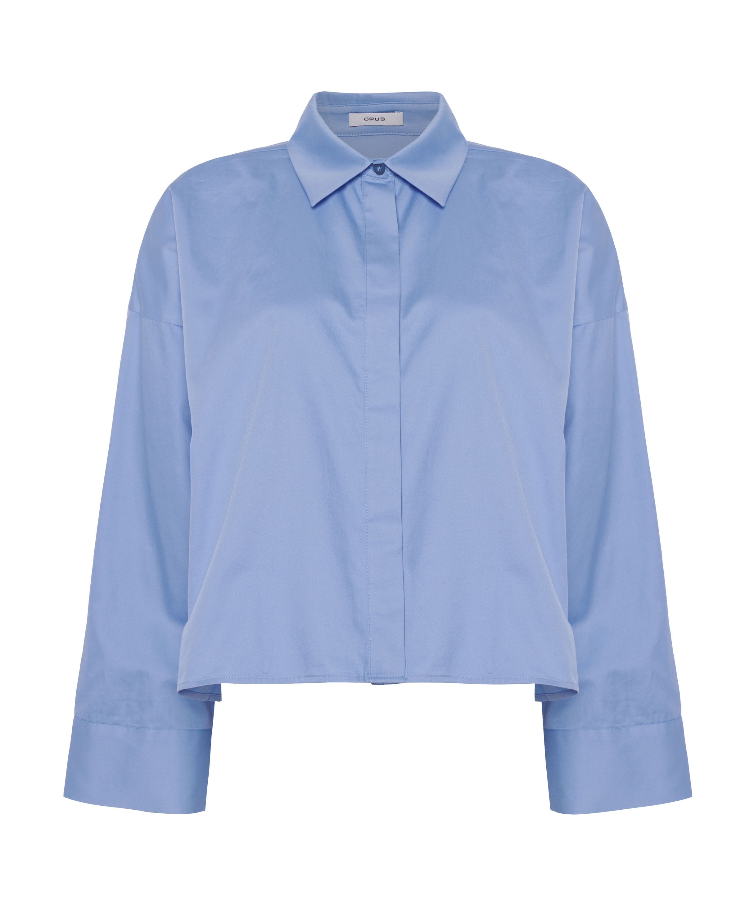 Dames blouse blauw