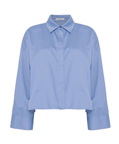 Dames blouse blauw