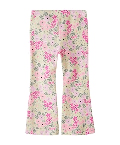 NMFDARTIAS FLARED PANT meisjes broek beige