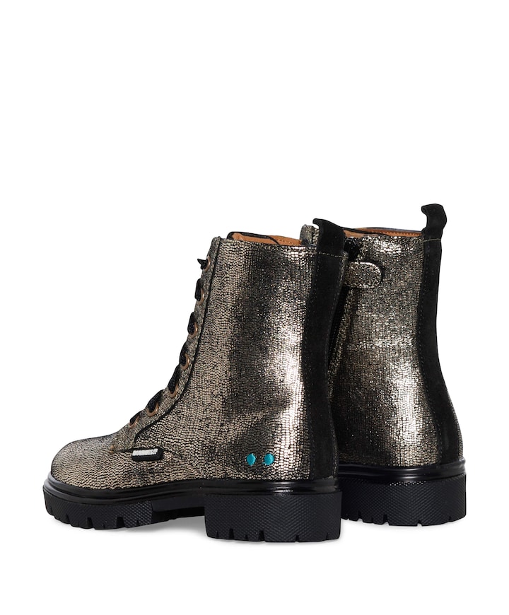 Saar Sterk meisjes boots goud