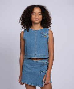 Blair Denim broekrok blauw